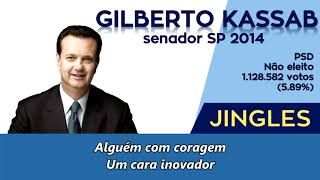 Jingle Gilberto Kassab PSD  Senador SP 2014  Agora é 555 com letra [upl. by Alithea]