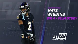 quotTURNING ON A DIMEquot  NATE WIGGINS ROOKIE FILM STUDY ravens ravensflock baltimoreravens [upl. by Brear]