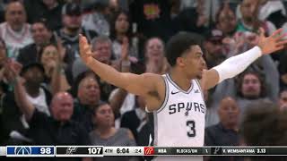 Keldon Johnson  Scoring Highlights  January 2024  San Antonio Spurs [upl. by Dorisa]