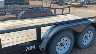 Used Big Tex Landscape Trailer  SOLD [upl. by Enogitna332]