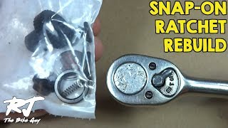 How To Rebuild SnapOn Ratchet Wrench With Repair Kit [upl. by Tersina]