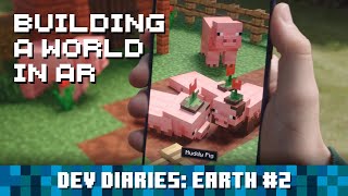 Dev Diaries Minecraft Earth 2 – Building a World in AR [upl. by Anahsar]