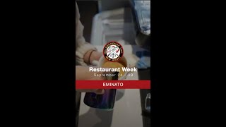 Restaurant Week 2024 Eminato [upl. by Nichole]