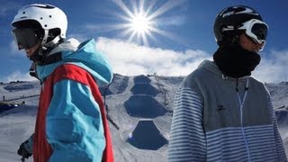 Jesper Tjäder and Øystein Bråten in Snow Park NZ [upl. by Nyleuqcaj]