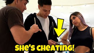 Breaking Up Couples on Valentines Day Cheaters [upl. by Sirah]