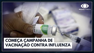 Começa hoje a campanha de vacinação contra influenza em SP  Bora Brasil [upl. by Ailegave453]