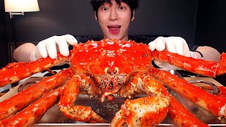 MUKBANG킹크랩 45KG 킹크랩 중 제일 큰 사이즈 먹방  레드킹크랩 레전드 帝王蟹 キンクレプ KING CRAB EATING SOUNDSSIO ASMR 시오 [upl. by Reamonn]