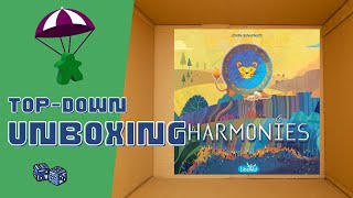 Harmonies Board Game Unboxing [upl. by Merissa496]