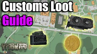 Quick amp Efficient Customs Loot Guide  Escape from Tarkov [upl. by Smaj]