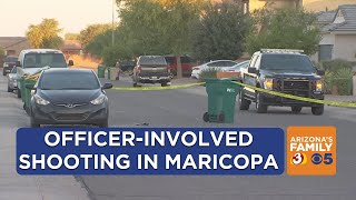 Suspect killed after officer shooting in Maricopa [upl. by Lipski]