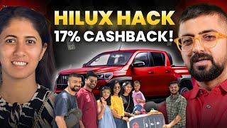 How We SAVED 12 LAKHS in Rewards Buying a Toyota Hilux  The Money Podcast [upl. by Ulyram]