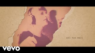 All Too Well 10 Minute Version Taylors Version From The Vault Lyric Video [upl. by Amato]