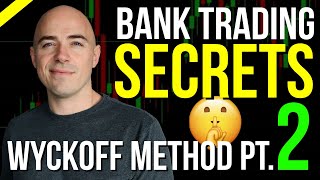 How to Trade Like The Banks  Part 2 Wyckoff Accumulation Phase [upl. by Dimo]