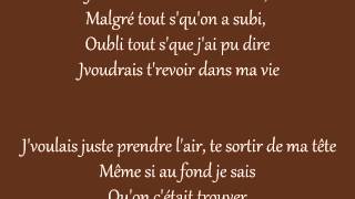 Ma2x  JVoulais Juste Prendre LAir PAROLES [upl. by Brinn]