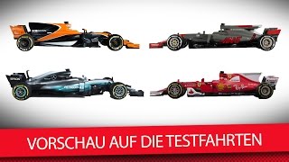 FaktenCheck Wissenswertes zum F1Testauftakt 2017  Formel 1Testfahrten Barcelona 2017 [upl. by Eon]