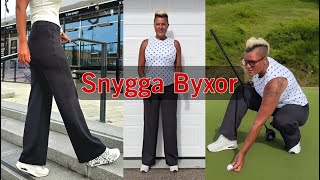 Snygga byxor för vardag fest träning och sport [upl. by Eitnom674]