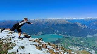 Pagnona  Cima del Monte Legnone 🚵‍♂️ 🤙 [upl. by Edalb]