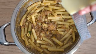 PASTA ALLA GENOVESE ricetta originale di Napoli con gli ziti spezzati [upl. by Hillyer]