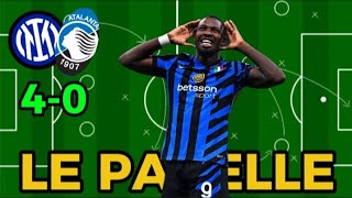 LE PAGELLE INTERATALANTA 40 • THURAM ILLEGALE DIMARCO prestazione FRIZZANTE ci siamo [upl. by Getter]