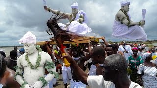 Mystical Chief Enstoolment In Volta Region Of Ghana [upl. by Tnemelc]