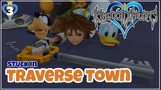 STUCK IN TRAVERSE TOWN  Kingdom Hearts HD 15 Remix Walkthrough  Part 3 PS5 [upl. by Magnien]