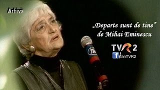 Olga Tudorache  „Departe sunt de tinequot de Mihai Eminescu [upl. by Ilac849]