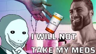 I THREW OUT MY MEDS AND IT SHOWED ME THE TRUTH schizo hyperborea edit [upl. by Tyne501]