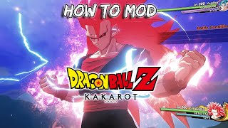 How To Mod Dragon Ball Z Kakarot In 2024 Fast amp Easy [upl. by Nahamas274]