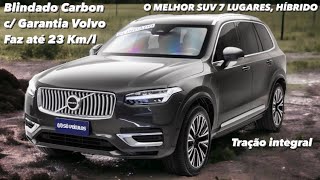 ESSE É O MELHOR SUV HÍBRIDO DE 7 LUGARES NOVO VOLVO XC90 T8 RECHARGE PLUS 2023 PRONTA ENTREGA [upl. by Malca]