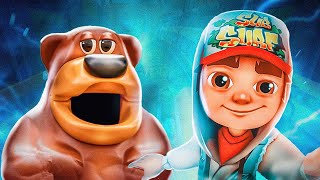 Freddy Fazbear amp Subway Surfers [upl. by Johannessen]