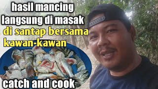 Bertahan hidup mancing ikan sungai untuk makan malam [upl. by Hellene92]