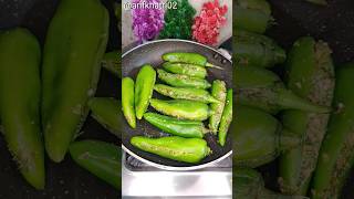 Mirch Ki Sabji 🌶️ Mirchi Recipe  Green Chilli Recipe mirchi greenchilli shorts [upl. by Hannon]