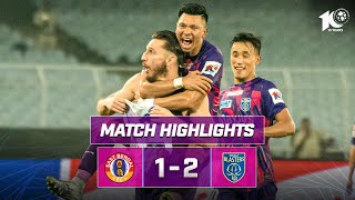 Match Highlights  East Bengal FC 12 Kerala Blasters FC  MW 6  ISL 202324 [upl. by Auhel344]