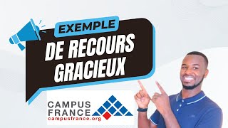 Voici Un Exemple de Recours Gracieux Campus France  Une Demande de Réorientation [upl. by Tavish637]