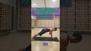 TREINO COMPLETO  PESO CORPORAL  18 MINUTOS shorts [upl. by Nocaj]