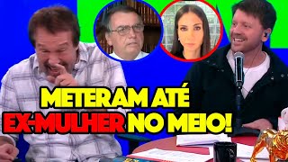 PÂNICO ANALISA TRETA ENTRE BOLSONARO E AMANDA KLEIN NA SABATINA DA JP  2022 218 [upl. by Negrom]