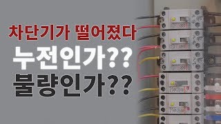 차단기가 떨어졌을때 누전인지 불량인지 확인하는 방법 [upl. by Aneertak]