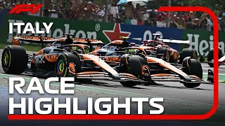 Race Highlights  2024 Italian Grand Prix [upl. by Maynord137]