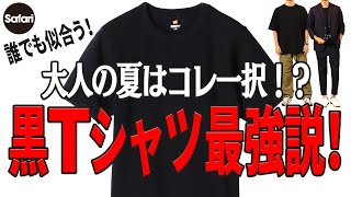 【超保存版】 “無地黒T”こそ最強！ 夏はコレさえあればいい【Tシャツコーデ】【ヘインズ】【チャンピオン】【レイニング チャンプ】 [upl. by Naerb]