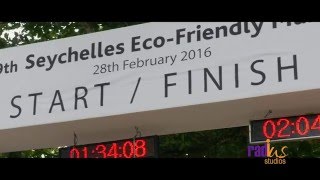 Brief Highlight of the 9th Seychelles Ecofriendly marathon 2016 Radius Studios [upl. by Nyliuqcaj109]