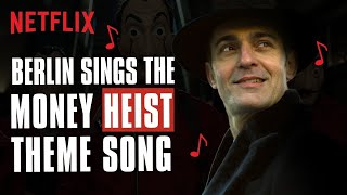 MONEY HEIST quotBerlin Sings The Theme Songquot Promo HD [upl. by Ninnahc]