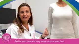 Quick and Simple Self Breast Examination Tutorial [upl. by Nolyak]