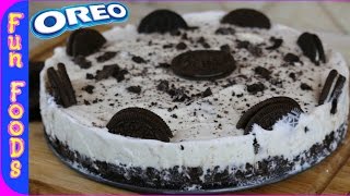 How to Make a Homemade Oreo Ice Cream Cake  FunFoodsYT Desserts [upl. by Ardnuas]