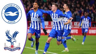 Brighton vs Crystal Palace  Extended Highlights amp All Goals 2024 HD [upl. by Kassel752]