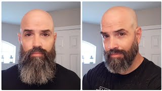 Beard Trim Tutorial From Big Beard to Short Beard w7 guard [upl. by Milurd160]