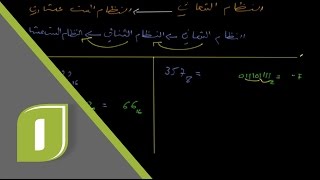 تحويل الأعداد 11 النظام الثماني إلى النظام الست عشري  Octal to Hexadecimal [upl. by Ttehc706]