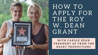 How to Apply for The Roy W Dean Grant [upl. by Attegroeg671]