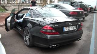 MB SL 65 AMG hard sounds [upl. by Yelich]