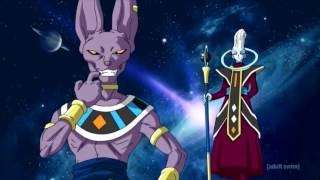 Beerus Cuts Planet in Half English Dub [upl. by Aihtenak621]