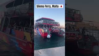 Sliema ferry Malta [upl. by Yrem]